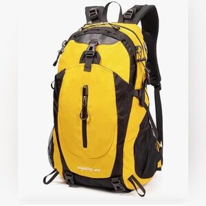 Mustard yellow Outdoor Sport Backpack brand new still in the package